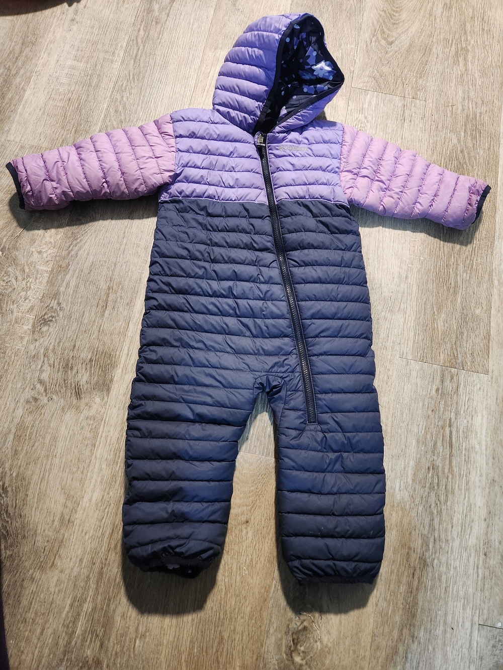 Columbia Infant Powder Lite Reversible Bunting Suit - 18-24 months